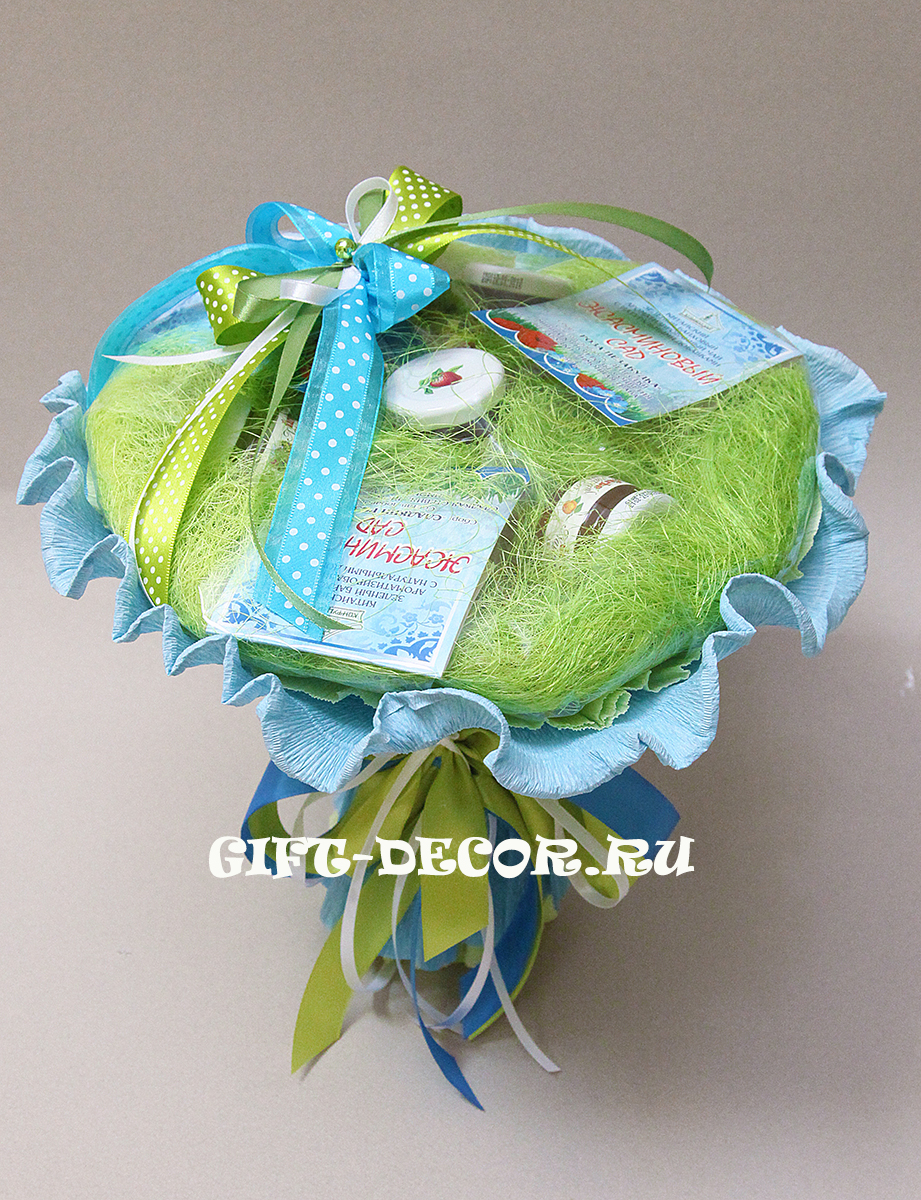 Новогодние букеты из чая и кофе своими руками Новогодние букеты из чая и кофе своими руками