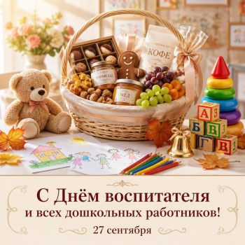 Подарки на День воспитателя и всех дошкольных работников