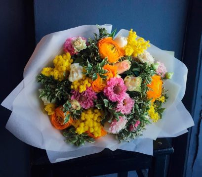 Весенний букет цветов (артикул 1015)