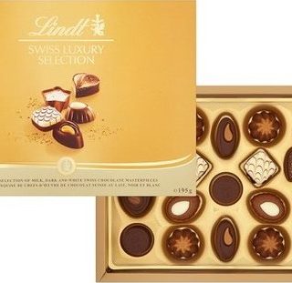 Конфеты Lindt Swiss luxury selection 195 г