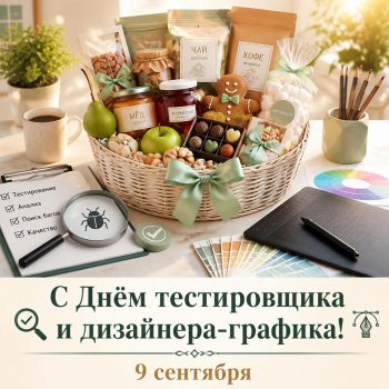 С Днем тестировщика и Днем дизайнера-графика!