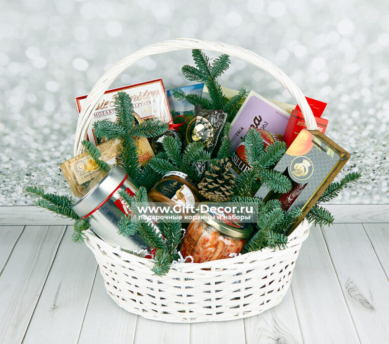 Подарочная корзина «Сибирская сафари и европейский шарм» | Деликатесы из дичи и мяса | Новогодний подарок 2026