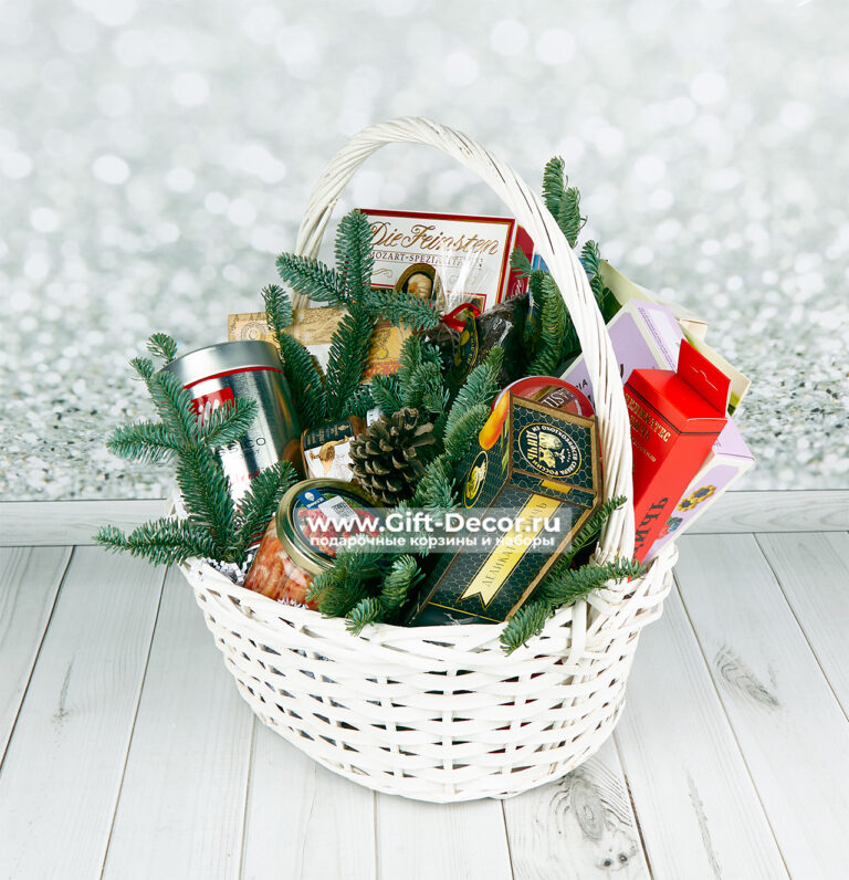 Подарочная корзина «Сибирская сафари и европейский шарм» | Деликатесы из дичи и мяса | Новогодний подарок 2026