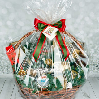 Новогодняя гастрономическая корзина «Царская трапеза»