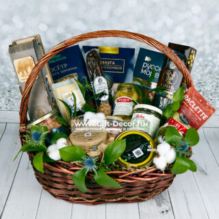 Купить статусный подарок «Мастерская вкуса» с икрой и мясом дичи в Москве | Gift-Decor.ru