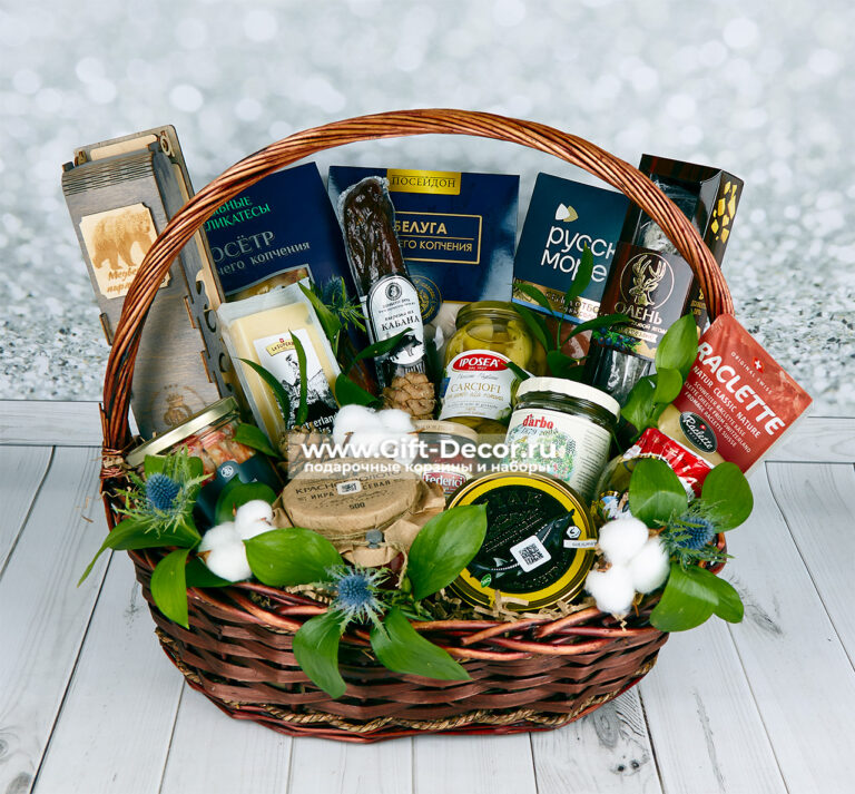 Купить статусный подарок «Мастерская вкуса» с икрой и мясом дичи в Москве | Gift-Decor.ru