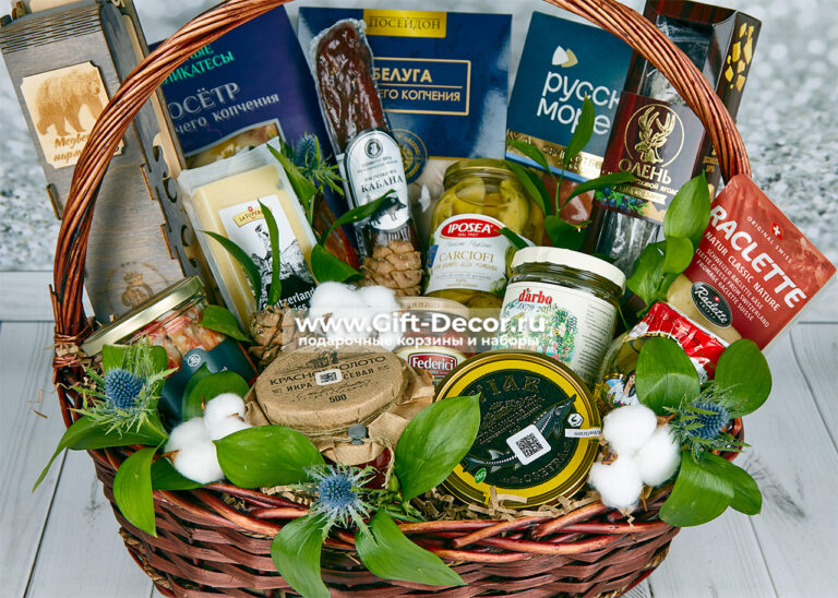 Купить статусный подарок «Мастерская вкуса» с икрой и мясом дичи в Москве | Gift-Decor.ru