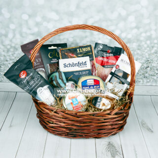 Корзина деликатесов "С крабом"