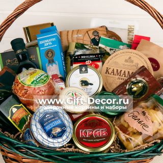 Гастрономическая корзина “Деликатесов”