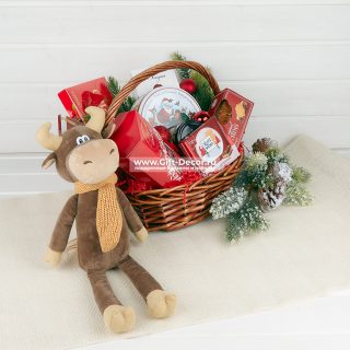 Новогодняя корзина “Очаг”