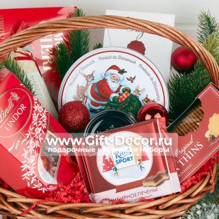 Новогодняя корзина “Очаг”