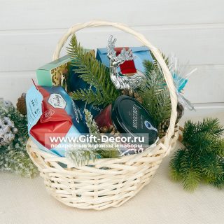 Новогодняя корзина “Кофеёк”