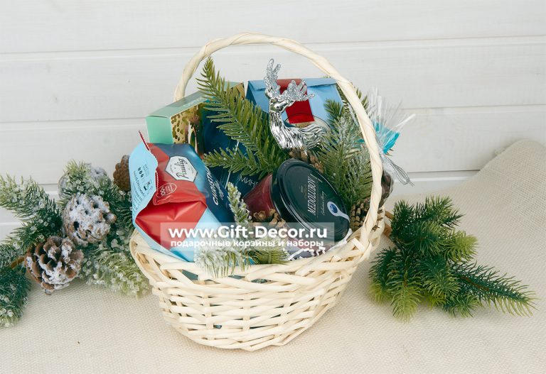 Новогодняя корзина “Кофеёк”