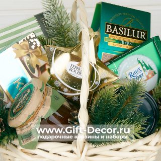 Новогодняя корзина “Чайные истории”