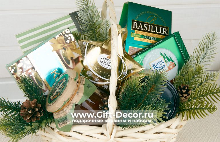 Новогодняя корзина “Чайные истории”