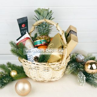 Новогодняя корзина “Закуска”