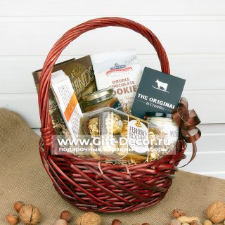 Подарочная корзина “Мужское чаепитие”