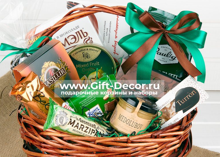 Подарочная корзина “Сладости к столу”