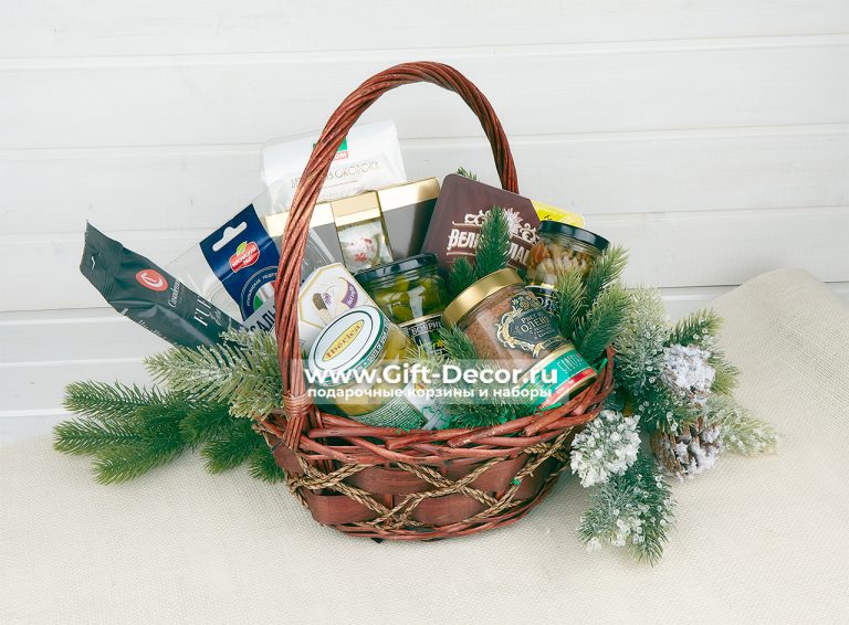 Новогодняя корзина “XMas”