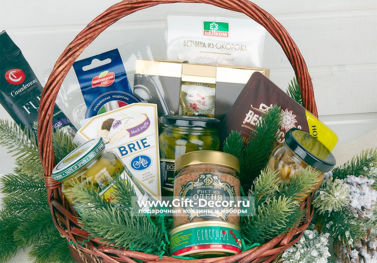 Новогодняя корзина “XMas”
