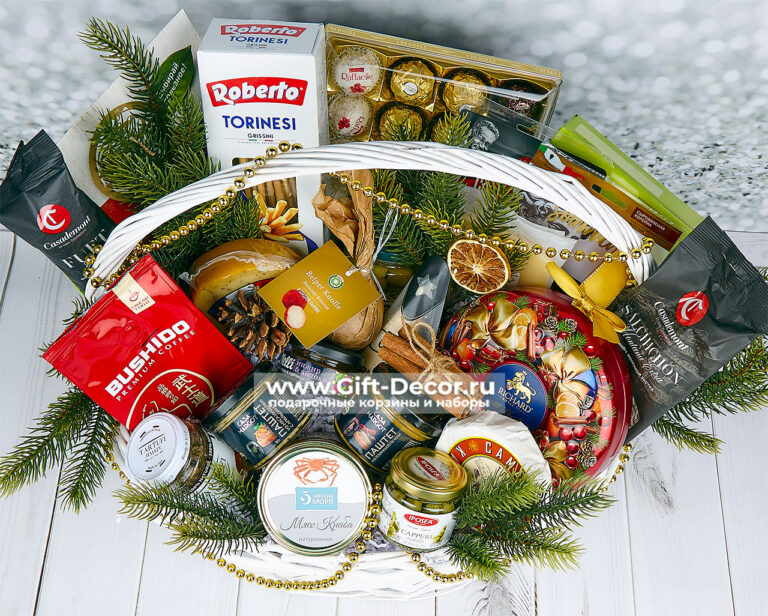 Новогодняя корзина “Парад вкуса”