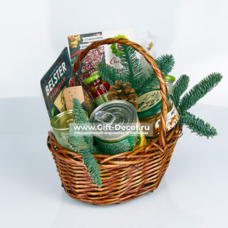 Продуктовая корзина «Ананас в сиропе» | Готовый новогодний подарок 2026 | Сыры и деликатесы</ Продуктовая корзина «Ананас в сиропе» | Готовый новогодний подарок 2026 | Сыры и деликатесы</