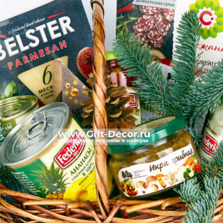 Продуктовая корзина «Ананас в сиропе» | Готовый новогодний подарок 2026 | Сыры и деликатесы</ Продуктовая корзина «Ананас в сиропе» | Готовый новогодний подарок 2026 | Сыры и деликатесы</