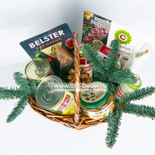 Продуктовая корзина «Ананас в сиропе» | Готовый новогодний подарок 2026 | Сыры и деликатесы</ Продуктовая корзина «Ананас в сиропе» | Готовый новогодний подарок 2026 | Сыры и деликатесы</
