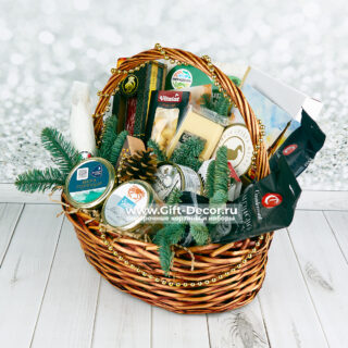 Гастрономическая корзина «Малевич» с крабом и икрой | Подарочный набор для гурманов | gift-decor.ru Гастрономическая корзина «Малевич» с крабом и икрой | Подарочный набор для гурманов | gift-decor.ru