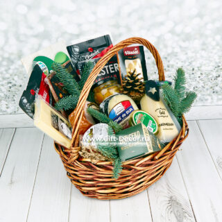 Гастрономическая корзина «Рождество 2026» – Создайте идеальную сырную тарелку