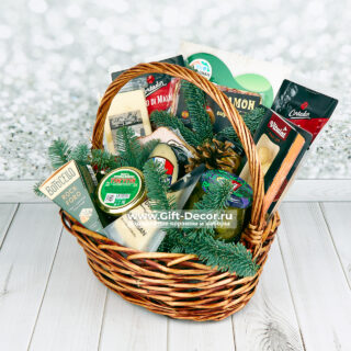 Гастрономическая корзина «Рождество 2026» – Создайте идеальную сырную тарелку