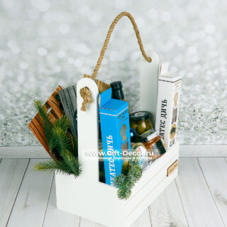 Купить Бокс «Фазан и Краб» | Деликатесы из дичи и краба | Подарок начальнику | Новогодний набор 2026 | Gift-Decor.ru