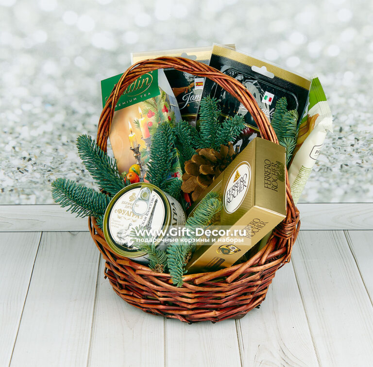 Купить Корзину «Хитрый лис» с хамоном и фуагрой | Гастрономический подарок на Новый год | Gift-Decor.ru Купить Корзину «Хитрый лис» с хамоном и фуагрой | Гастрономический подарок на Новый год | Gift-Decor.ru
