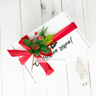 Подарочный бокс «Мишка в лесу» с дичью и медом – купить в Москве | Gift-Decor