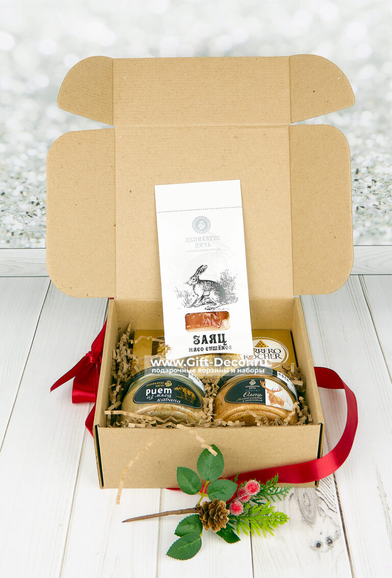 🎁 Новогодний подарочный бокс «Зайка моя» — Гастрономическое путешествие в зимний лес