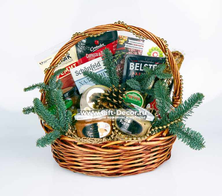 Гастрономическая корзина «Посиделки под куранты» | Подарок с олениной и фуагрой | Новый год 2026 Гастрономическая корзина «Посиделки под куранты» | Подарок с олениной и фуагрой | Новый год 2026