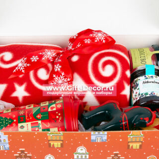 Подарочный набор «Вечер с пледом» Подарочный набор «Вечер с пледом»