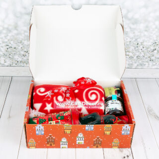 Подарочный набор «Вечер с пледом» Подарочный набор «Вечер с пледом»