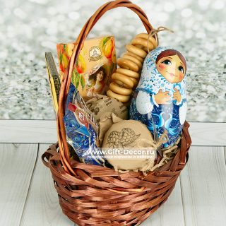 Подарочная корзина «Русское чаепитие»