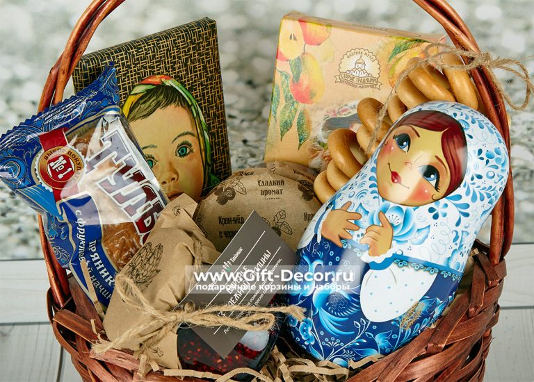 Подарочная корзина «Русское чаепитие»