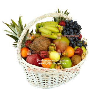 Подарочная корзина “Фруктовая экзотика”-3