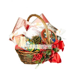 Подарочная корзина “Новый год 2018”